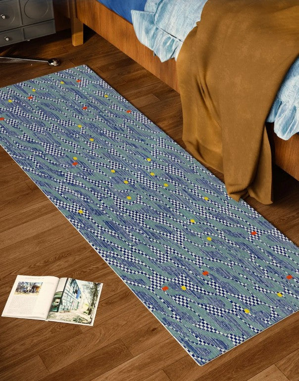 Modern Runner Rugs, Entryway Runner Rug, Washable Kitchen Runner Rug, Runner Rugs Next to Bed