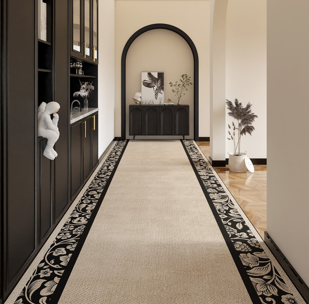 Modern Long Hallway Runners, Washable Entrance Hallway Runners, Extra ...