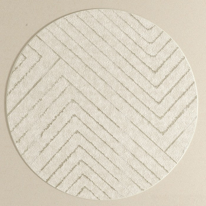 Round Modern Rugs for Dining Room, Contemporary Modern Rug Ideas, Bedr