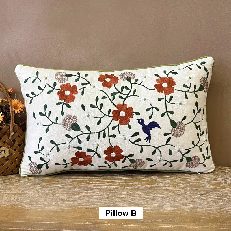 Bird Throw Pillows, Pillows for Farmhouse, Sofa Throw Pillows, Decorat –  Art Painting Canvas