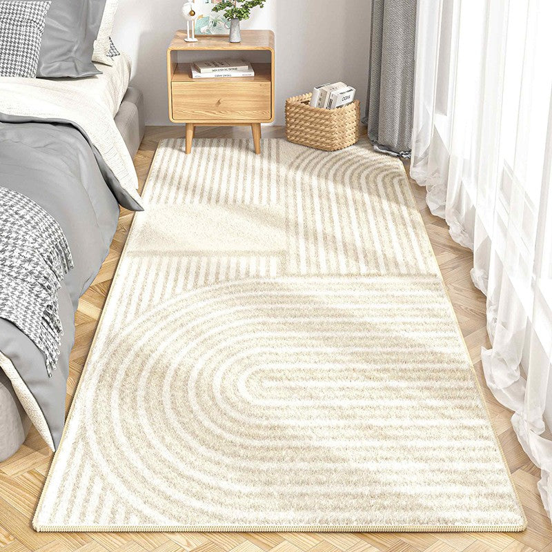 Thick Modern Runner Rugs Next to Bed, Contemporary Runner Rugs for Liv