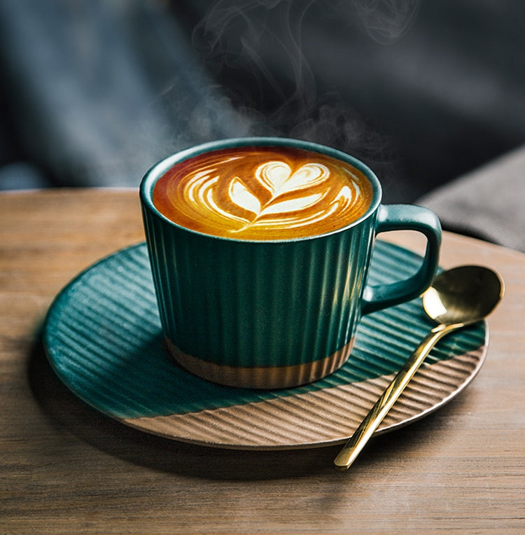 Cappuccino, Latte Glass Coffee Mugs Set Offer 