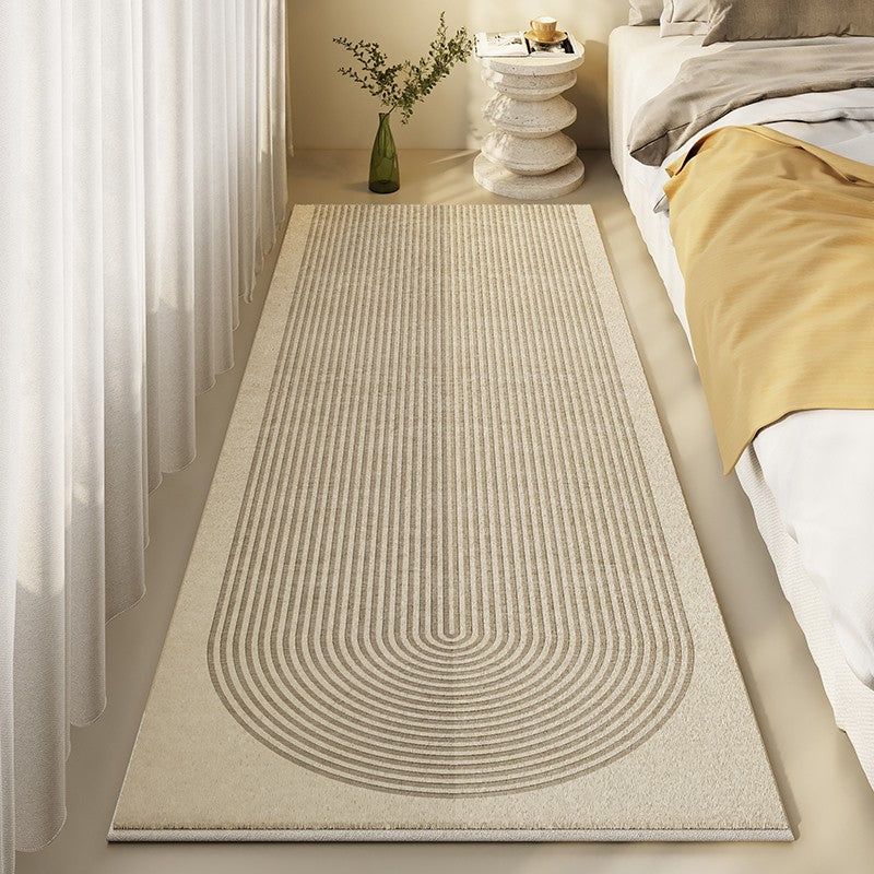 Contemporary Runner Rugs Next to Bed, Washable Kitchen Runner Rugs, Ba