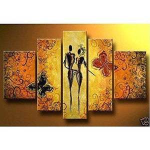 Abstract Art of Love, Canvas Painting for Bedroom, Large Wall Art Paintings, Acrylic Abstract Painting, Huge Painting for Sale-Paintingforhome