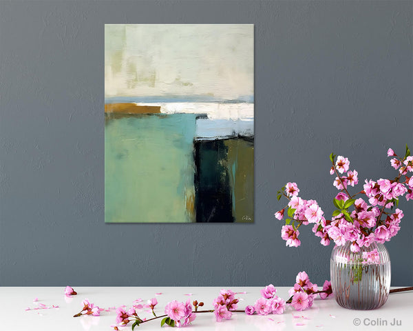 Abstract Canvas Art for Bedroom, Extra Large Abstract Paintings for Dining Room, Original Modern Acrylic Art, Modern Canvas Paintings-Paintingforhome