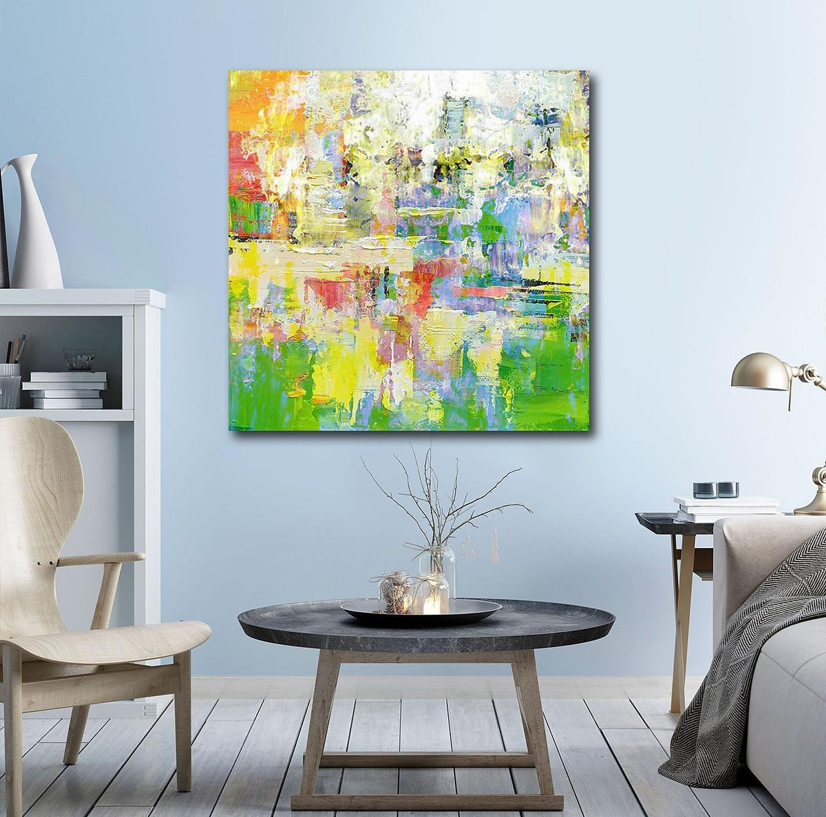 Simple Modern Art, Abstract Paintings for Living Room, Simple Abstract ...
