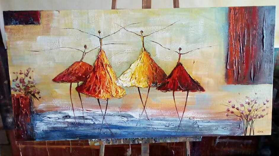 Buyer's Review on the Ballet Dancer Painting Received