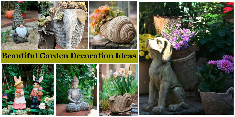 Beautiful Modern Home Garden Decoration Ideas, Large Garden Animal Statues, Plant Container Ideas, Creative Garden Flower Pot Ideas, Small Garden Decor Ideas, Outdoor Backyard Design Ideas