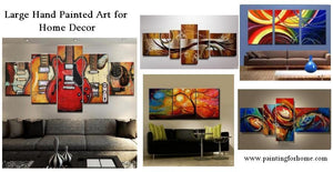 Special Offer of June! 10% Off and Free Shipping for All Large Hand Painted Wall Art