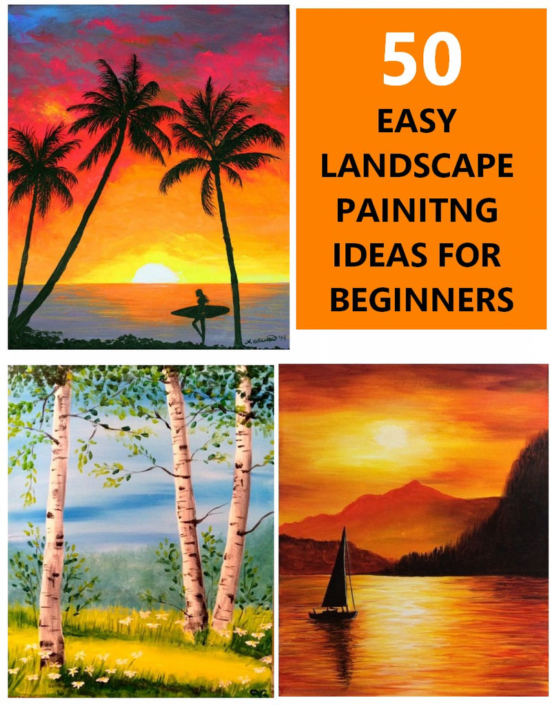 50 Easy Landscape Painting Ideas, Easy Acrylic Paintings for Beginners, Easy Abstract Painting Ideas, Simple Canvas Painting Ideas for Kids, Easy DIY Painting Techniques