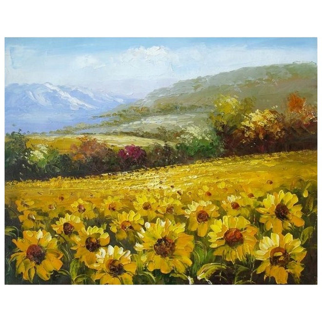 Flower Field Paintings