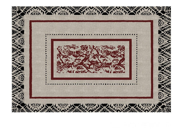 Modern Carpets for Office, Dining Room Floor Rugs, Abstract Contemporary Rugs for Bedroom, Mid Century Area Rugs for Living Room, Elegant Modern Area Rugs under Sofa-Paintingforhome