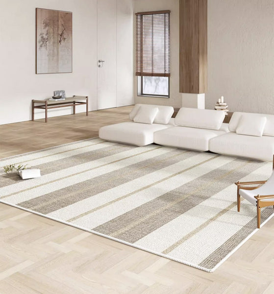 Abstract Contemporary Rugs for Bedroom, Large Modern Rugs in Living Room, Dining Room Floor Rugs, Modern Rugs for Office, Modern Rugs under Sofa-Paintingforhome