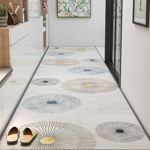 Easy Care Kitchen Runner Rugs, Modern Extra Long Hallway Runners, Stain-resistant Non Slip Entryway Runner Rug Ideas, Long Hallway Runners, Long Narrow Runner Rugs, Entrance Hallway Runners-Paintingforhome
