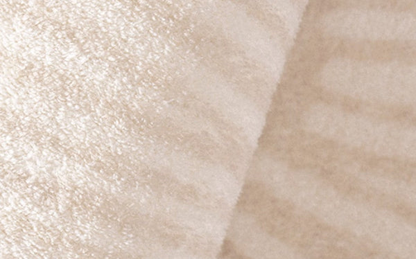 Unique Modern Rugs for Dining Room, Mid Century Modern Rugs Next to Bed, Thick Contemporary Rugs for Bedroom, Cream Modern Carpets for Living Room-Paintingforhome