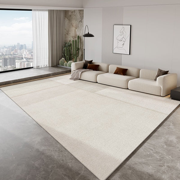 Contemporary Modern Rugs Next to Bed, Dining Room Modern Floor Carpets, Bathroom Area Rugs, Abstract Modern Rugs for Living Room, Modern Rug Ideas for Bedroom-Paintingforhome