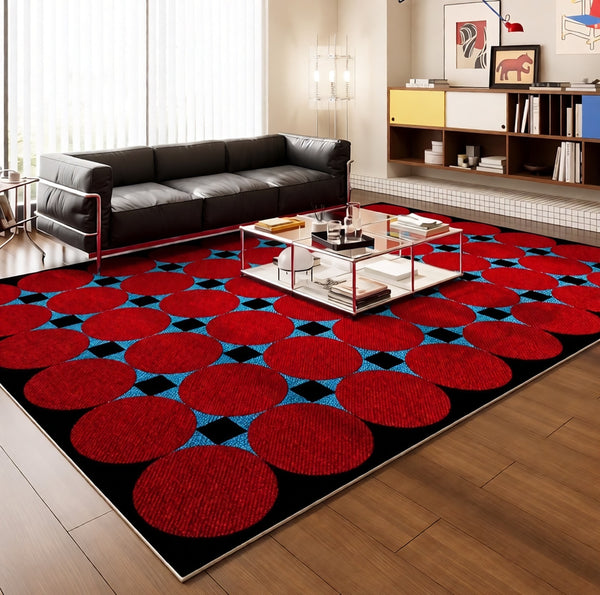 Mid Century Area Rugs for Living Room, Elegant Modern Area Rugs under Sofa, Abstract Contemporary Rugs for Bedroom, Modern Carpets for Office, Dining Room Floor Rugs