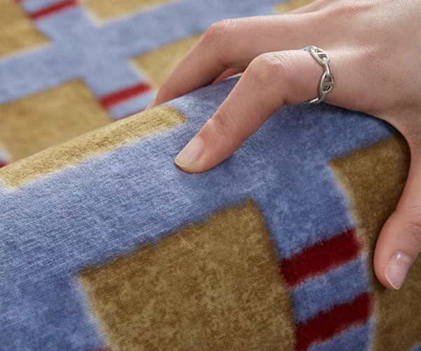 Mid Century Modern Rugs for Living Room, Vintage Area Rugs for Bedroom, Large Contemporary Area Rugs for Dining Room-Paintingforhome