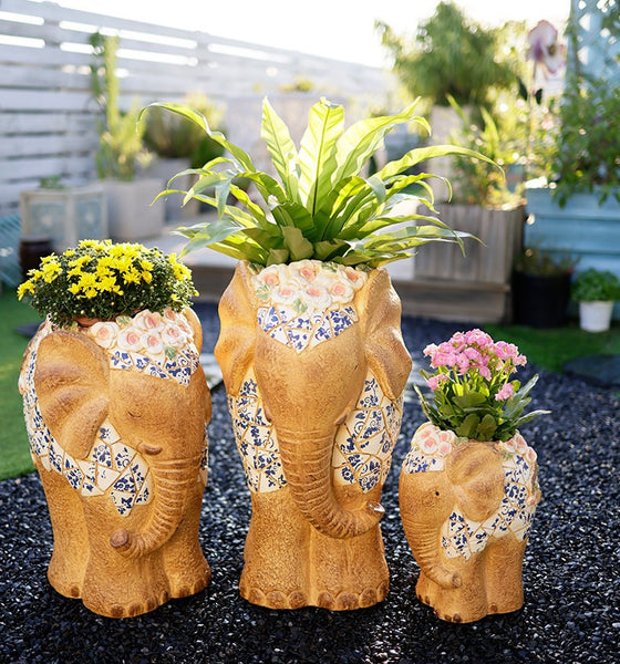 large resin pots for plants Modern Outdoor Garden Flower Pots, Oversized Garden Flower Pot, Extra – Paintingforhome