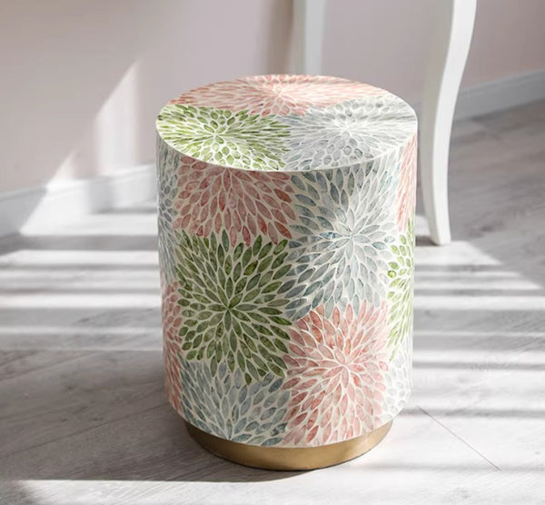 Unique Small End Table, Contemporary Small Sofa Side Table, Portable Casual Side Table, Creative Coffee Table, Shell Small Side Table-Paintingforhome