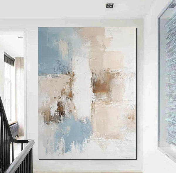 Hand Painted Acrylic Painting, Extra Large Paintings for Living Room, Oversized Wall Art Paintings, Modern Abstract Painting-Paintingforhome