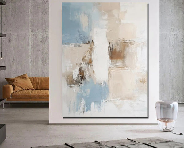 Hand Painted Acrylic Painting, Extra Large Paintings for Living Room, Oversized Wall Art Paintings, Modern Abstract Painting-Paintingforhome