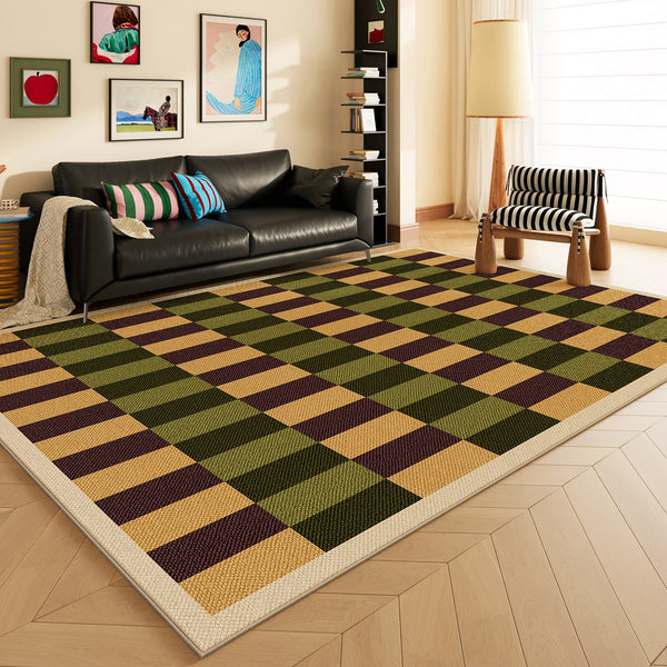 Mid Century Modern Rugs, Colorful Modern Rugs for Bedroom, Modern Living Room Rug Ideas, Geometric Contemporary Area Rugs