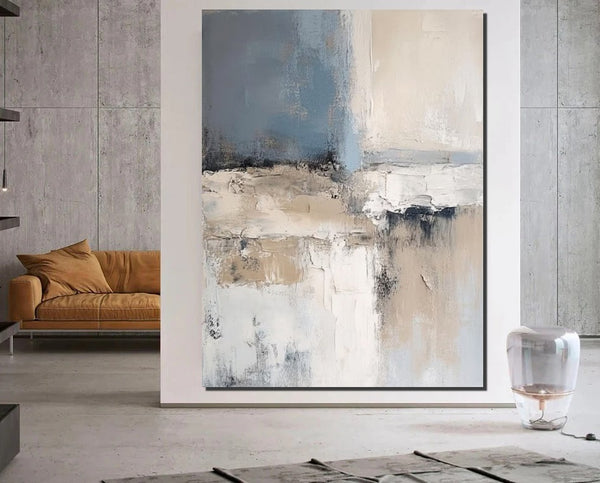 Oversized Wall Art Paintings, Modern Abstract Painting, Hand Painted Acrylic Painting, Extra Large Paintings for Living Room-Paintingforhome