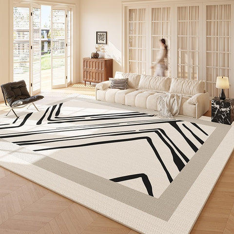 Large Modern Rugs in Living Room, Modern Rugs under Sofa, Modern Rugs for Office, Abstract Contemporary Rugs for Bedroom, Dining Room Floor Carpets