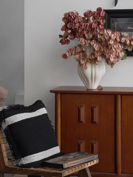 Unique Handmade Modern Flower Vase, Large Porcelain Vases for Modern Home Decor, Centerpiece Ceramic Bouquet Vases, Contemporary Vases on Dining Table-Paintingforhome