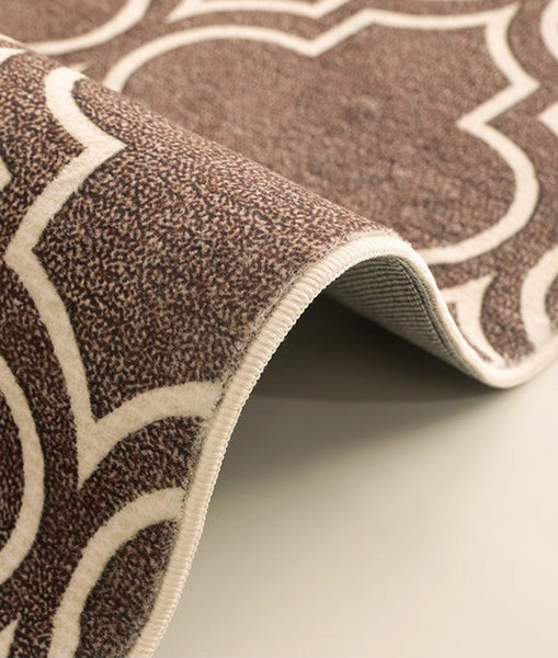 Abstract Contemporary Modern Rugs for Living Room, Extra Large Modern Rugs for Bedroom, Geometric Modern Rug Placement Ideas-Paintingforhome