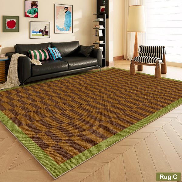 Modern Living Room Rug Ideas, Mid Century Modern Rugs, Colorful Modern Rugs for Dining Room, Geometric Contemporary Area Rugs