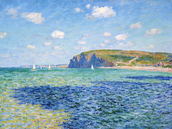 Hand Painted Canvas Art, A Bay Caressed by the Breeze, Landscape Wall Art Paintings, Original Oil Paintings, Small Landscape Paintings, On Canvas Small Paintings-Paintingforhome