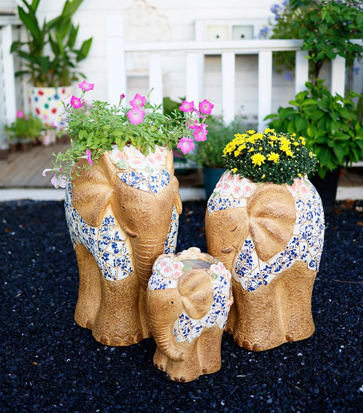 stylish outdoor plant pots Oversized Garden Flower Pot, Modern Outdoor Garden Flower Pots, Extra – Paintingforhome