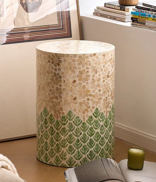 Creative Coffee Table, Contemporary Side Table, Small End Table, Portable Casual Side Table, Shell Small Sofa Side Table, Modern Side Table, Contemporary Bedside Table, Bedside Small Side Table-Paintingforhome