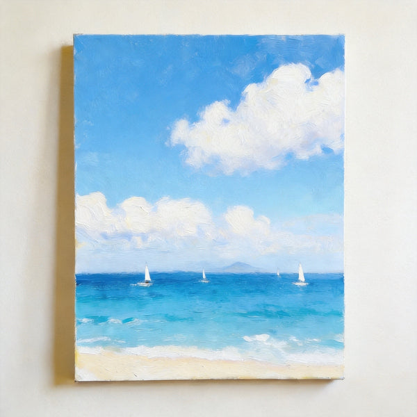 Hand Painted Canvas Art, Original Landscape Paintings, Small Canvas Wall Art Paintings, Original Oil Paintings, Buy Small Paintings Online