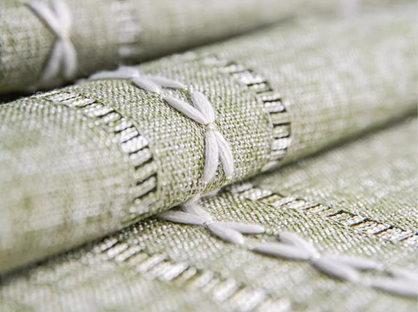 Rectangular Tablecloth for Sale, Modern Table Cloths for Dining Room, Kitchen Rectangular Table Covers, Farmhouse Green Cotton and Linen Table Cloth-Paintingforhome