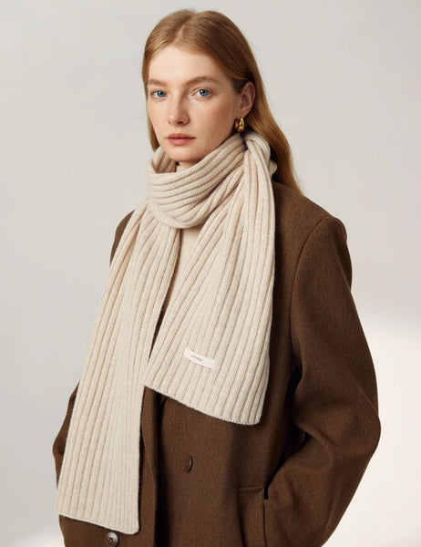 Modern Wool Scarf for Women, Casual Scarf for Women, Winter Wool Scarf, Unique Christmas Gift for Girl, Cold Weather Scarves, Soft Wool Scarf for Women