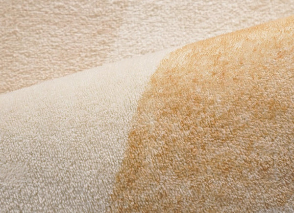 Modern Runner Rugs Next to Bed, Round Area Rug for Dining Room, Coffee Table Rugs, Contemporary Area Rugs for Bedroom, Circular Modern Area Rugs-Paintingforhome