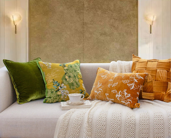 Decorative Cushion Covers, Decorative Pillow Arrangement Ideas for Interior Design, Unique Decorative Pillows for Bedroom, Modern Decorative Pillows for Couch-Paintingforhome