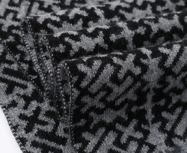 Modern Business Wool Scarf for Gentleman, Soft Casual Scarf Men, Men's Winter Wool Scarf, Formal Men Scarf Styles, Men's Winter Scarves, Thick Wool Scarf for Men