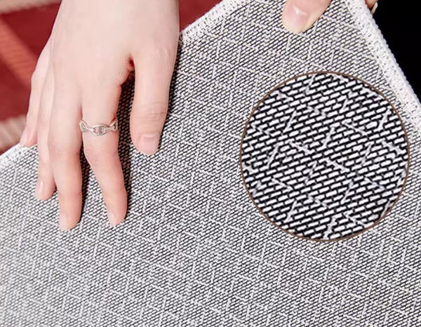 Contemporary Modern Carpets Next to Bed, Abstract Red Rugs for Living Room, Mid Century Area Rugs, Red Modern Rugs under Dining Room Table-Paintingforhome