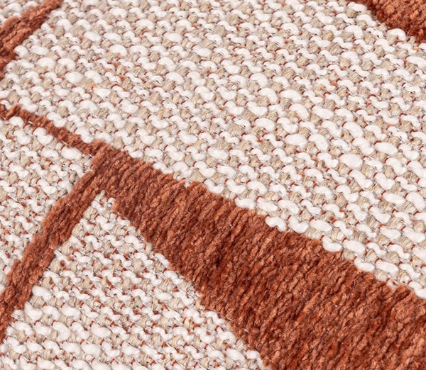 Contemporary Throw Pillow for Living Room, Modern Square Pillows, Large Abstract Throw Pillows for Couch, Modern Sofa Throw Pillows-Paintingforhome