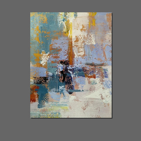 Acrylic Abstract Painting Behind Sofa, Acrylic Painting for Sale, Large Painting on Canvas, Living Room Wall Art Paintings, Buy Paintings Online-Paintingforhome