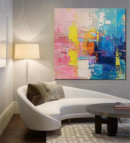 Oversized Modern Art, Canvas Paintings for Living Room, Large Wall Art for Bedroom, Contemporary Modern Paintings, Hand Painted Art Paintings-Paintingforhome
