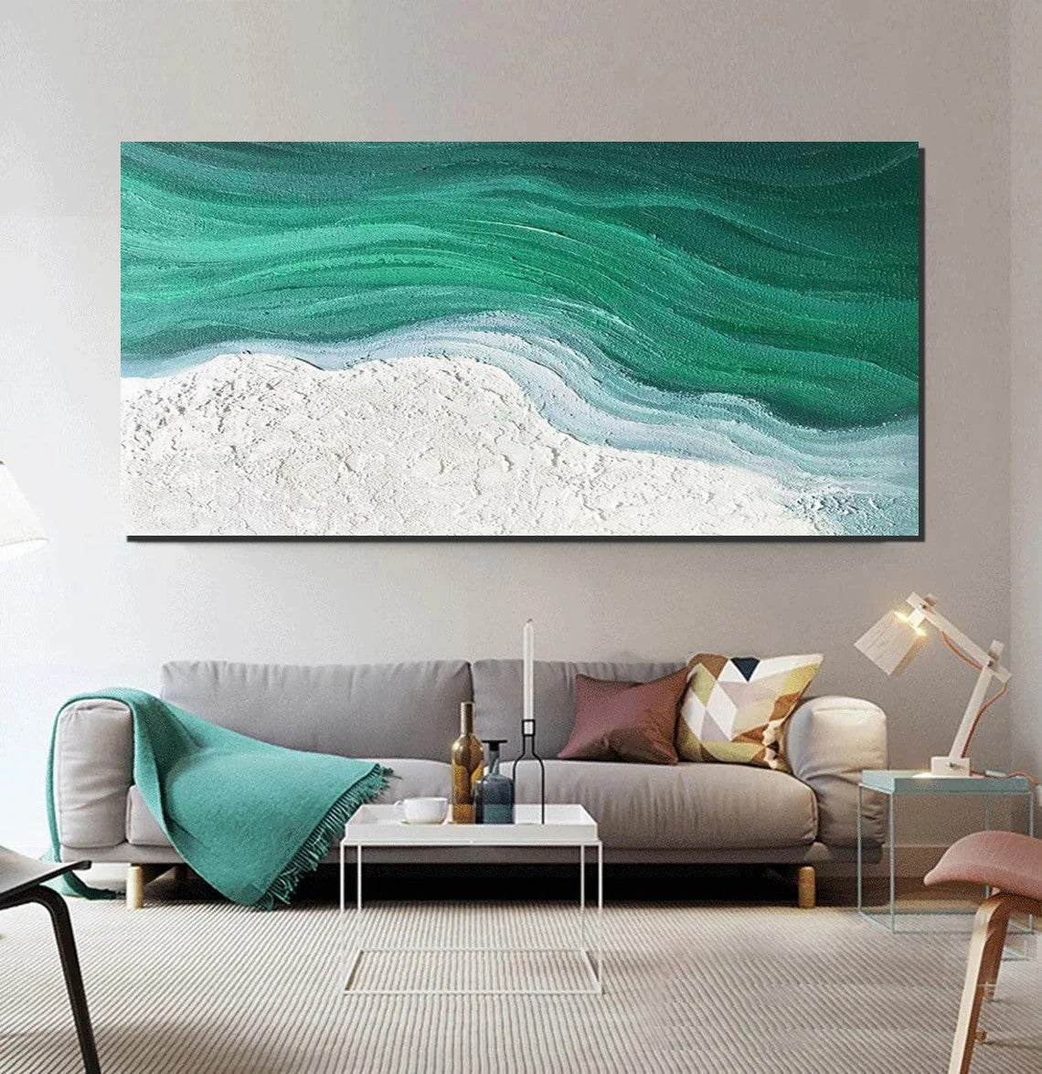 Modern Canvas Paintings for Bedroom, Extra Large Paintings for Living Room, Abstract Wall Art Paintings, Simple Modern Art, Abstract Landscape Paintings-Paintingforhome
