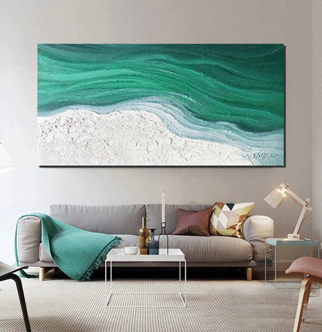 Modern Canvas Paintings for Bedroom, Extra Large Paintings for Living Room, Abstract Wall Art Paintings, Simple Modern Art, Abstract Landscape Paintings-Paintingforhome