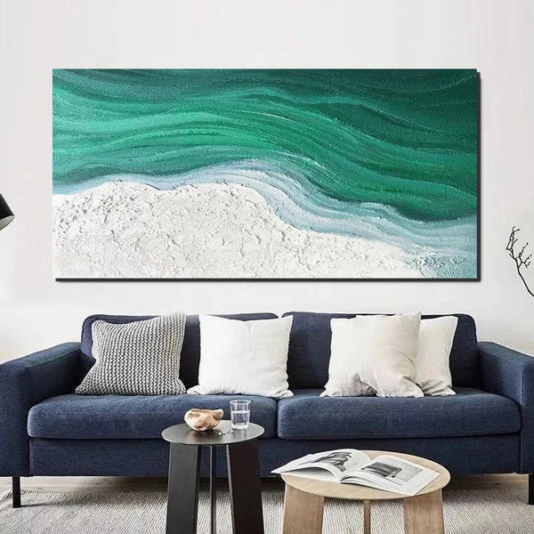 Modern Canvas Paintings for Bedroom, Extra Large Paintings for Living Room, Abstract Wall Art Paintings, Simple Modern Art, Abstract Landscape Paintings-Paintingforhome