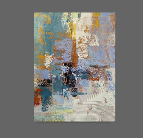 Large Painting Behind Couch, Buy Abstract Painting Online, Simple Modern Art, Living Room Wall Art Paintings, Acrylic Abstract Paintings Behind Sofa-Paintingforhome