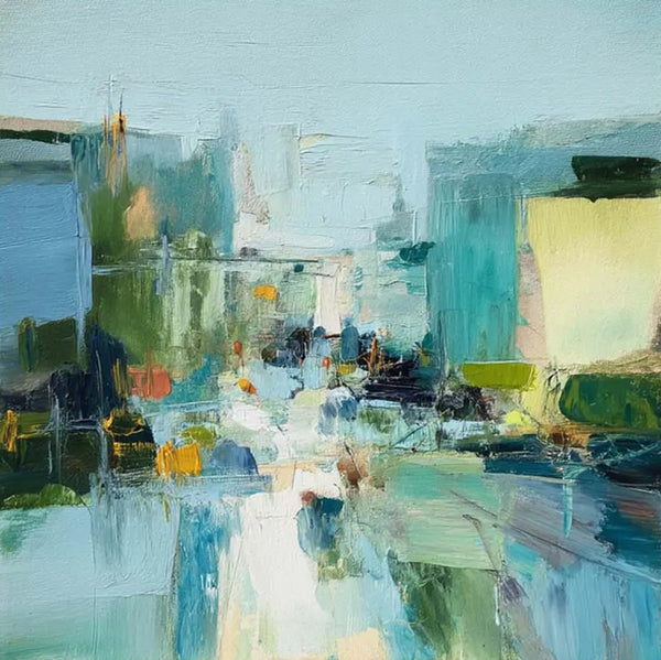 Abstract Wall Art on Canvas, Modern Paintings for Bedroom, Hand Painted Canvas Art, Contemporary Art on Canvas, Original Acrylic Paintings-Paintingforhome